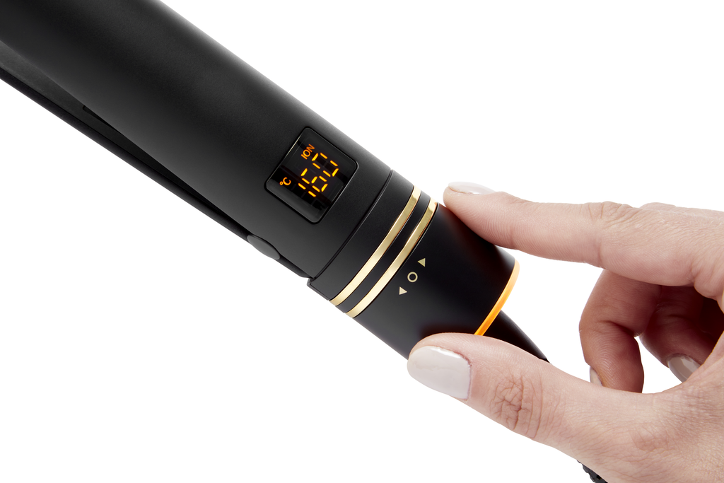 EVOLVE BLACK GOLD TITANIUM STRAIGHTENER – 25mm