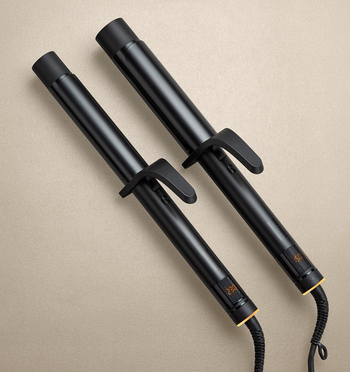 BLACK GOLD CURLING IRON 32mm