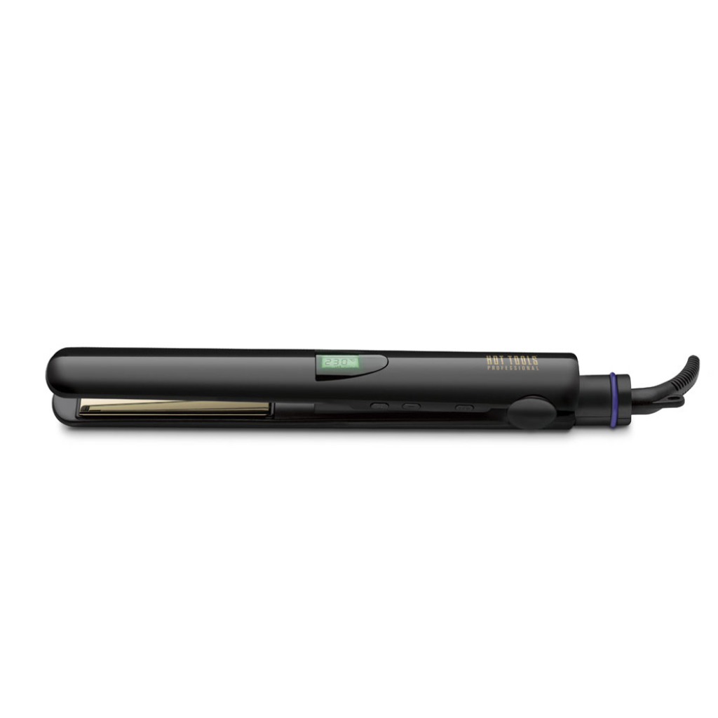 GOLD TITANIUM DIGITAL FLAT IRON
